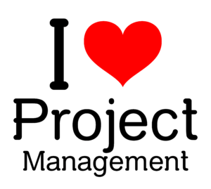 "I (Love) Red Heart Project Management"