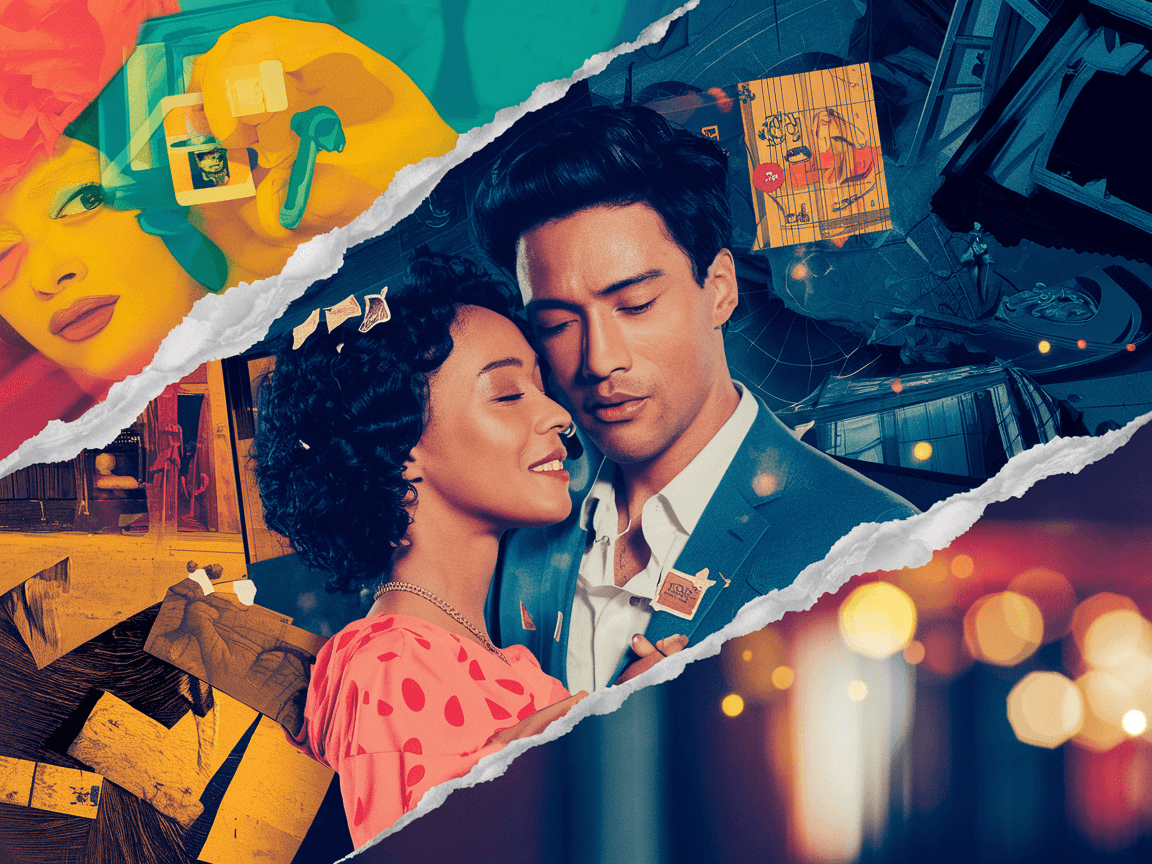 rom-com montage, artsy